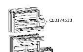 Μποτηλιέρα πόρτας κατάψυξης ψυγείου ARISTON / INDESIT original