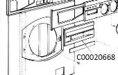 Φάσα σαπουνοθήκης πλυντηρίου ρούχων ARISTON / INDESIT original