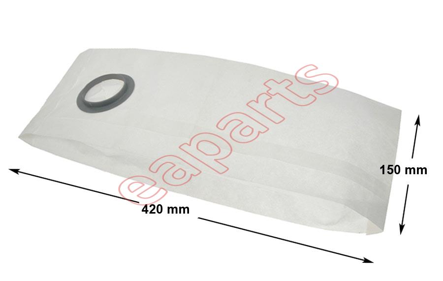 Dust bag set 5 items for floor polisher Delonghi genuine